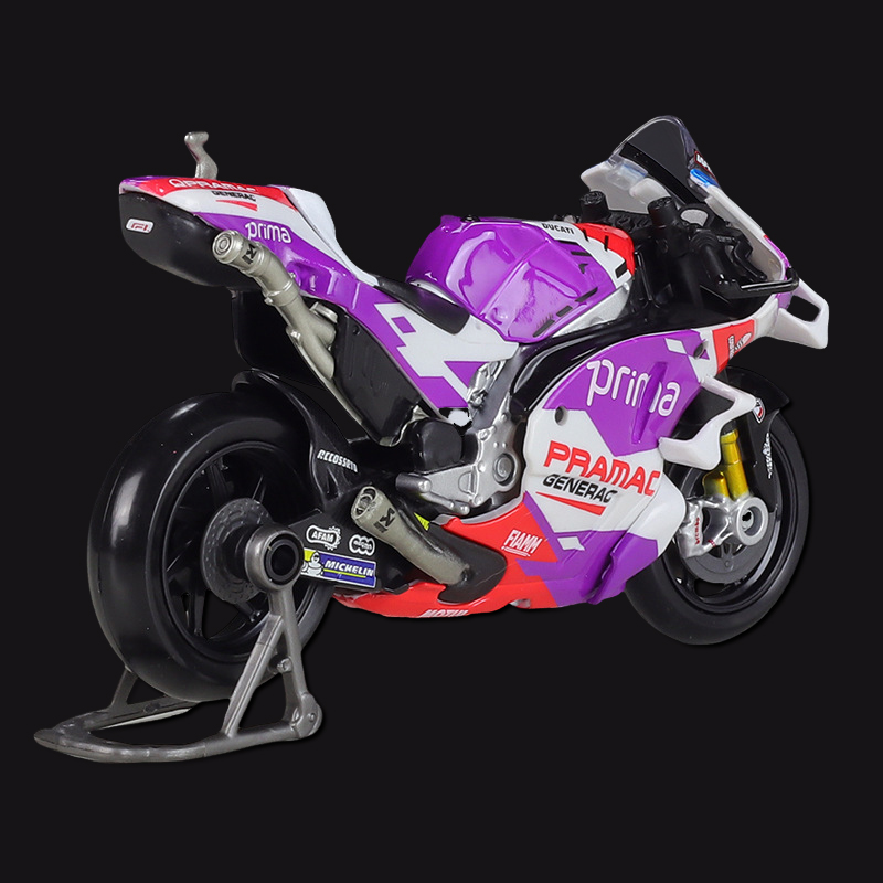 Maisto 1:18 2022 Ducati Pramac Racing # 5 Zarco # 89 Martin con licencia simulación aleación motocicleta modelo juguete colección regalo