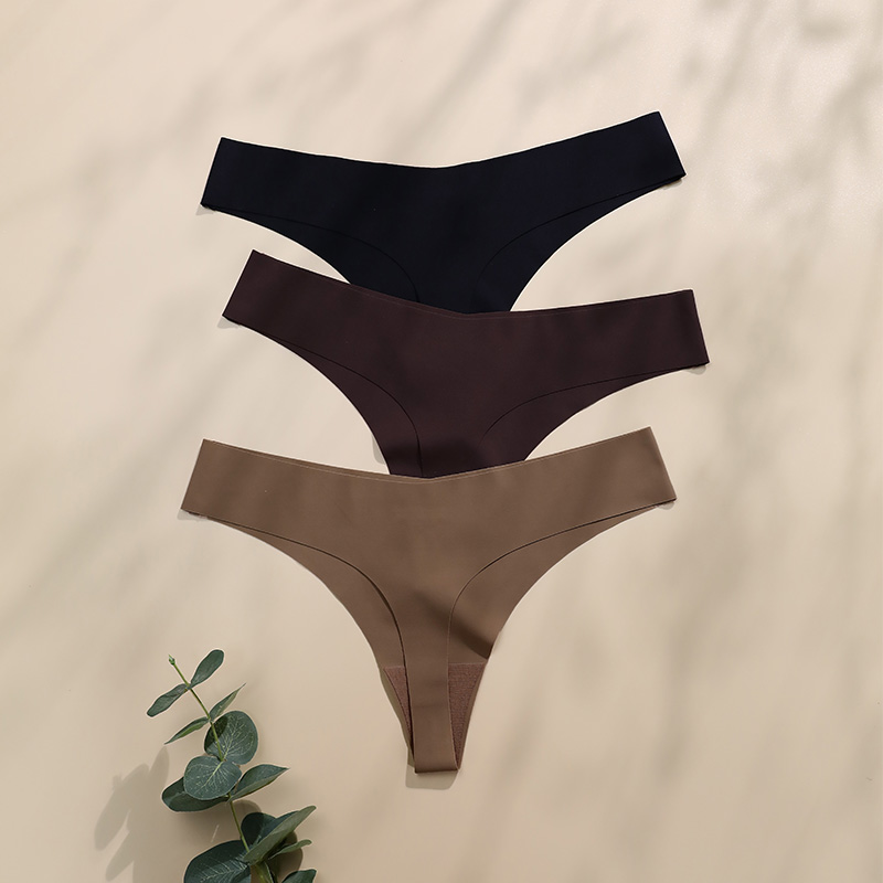 Vendita calda di alta qualità ultimo Design taglia usa eleganti reggiseni Wireless senza cuciture in seta di ghiaccio solido e Set di biancheria intima da donna