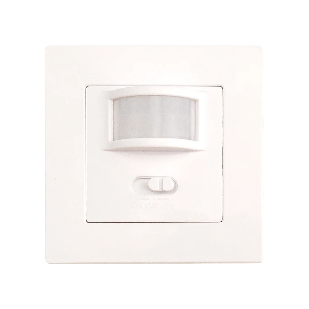 AC 110V-220V Inteligente de Movimiento PIR Sensor de Interruptor de Luz de Seguridad de Control de Movimiento Infrarrojo IR Detector De Inducción ON/OFF/Interruptor PIR