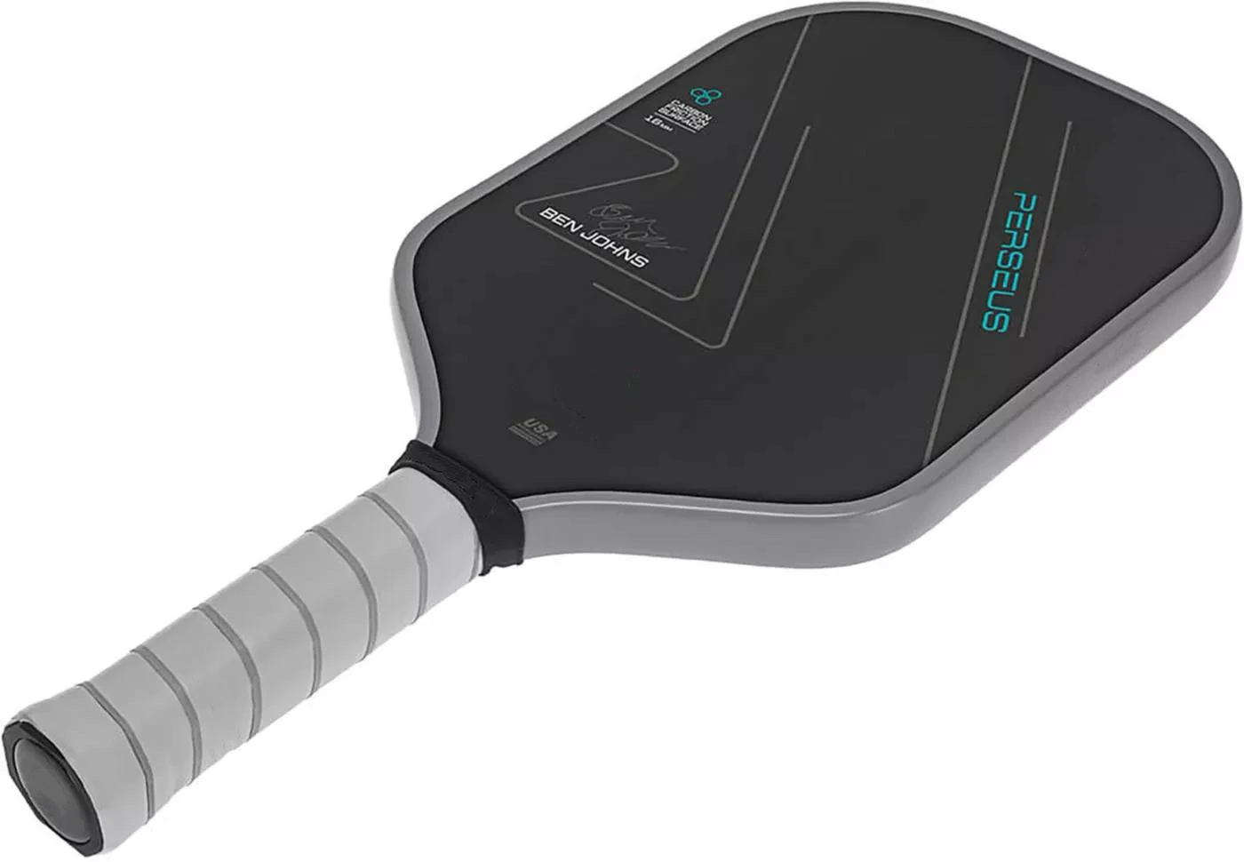 BEN JOHNS T700 Carbon Fiber Pickleball Paddle Carbon Friction Surface 16mm Polymer Honeycomb Core Enhanced Power&Spin&Control