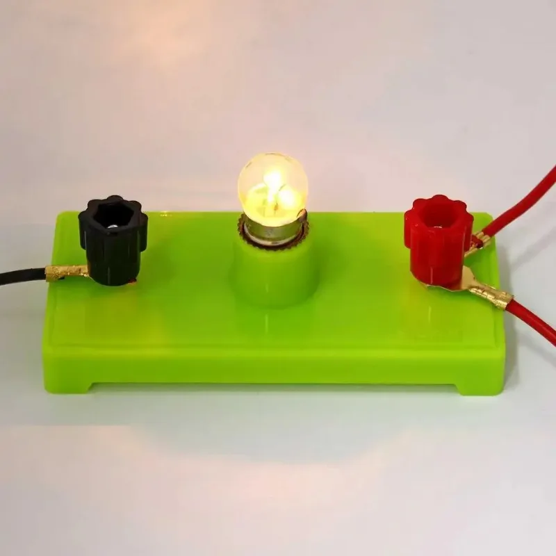 DIY Electric Circuit Science Toy for Kids Hands-On Basic Circuit Electricity Learning Kit Physics Experiment Toys for Children