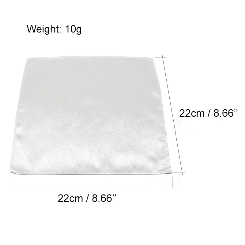 10pcs Handkerchief Sublimation DIY White Blank Plain Peach Velvet Square Short Towel
