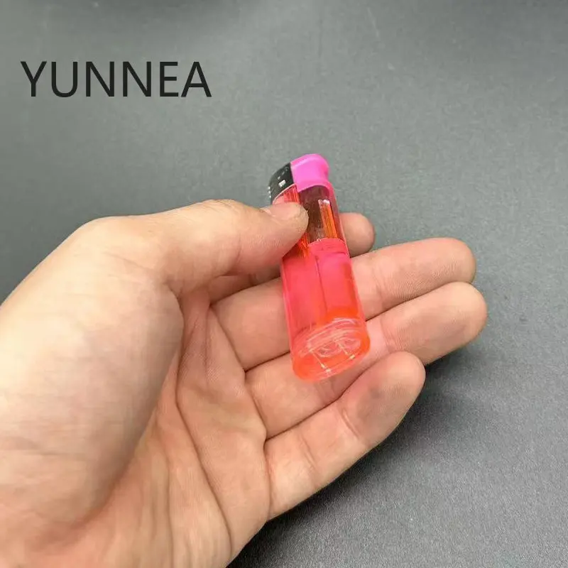 (No Water) Fake Lighter Spray Bottle Plastic Case defense Tools Anti-wolf for Ladies Car Emergency Empty Pepper water Box