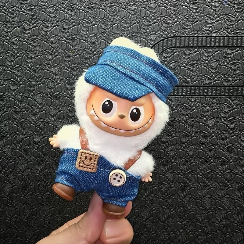 Ropa para Labubu 4,0 generación Mini versión ropa muñecas de moda vestidos lindos traje Casual vestidos ropa de juguete de peluche