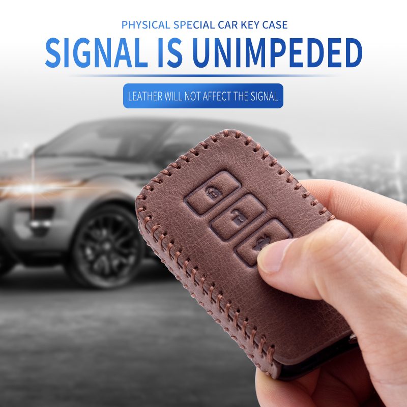 Casing kunci jarak jauh mobil kulit asli untuk Lexus UX ES UX200 UX250h ES200 ES300h ES350 US200 US260h penutup pemegang gantungan kunci pintar