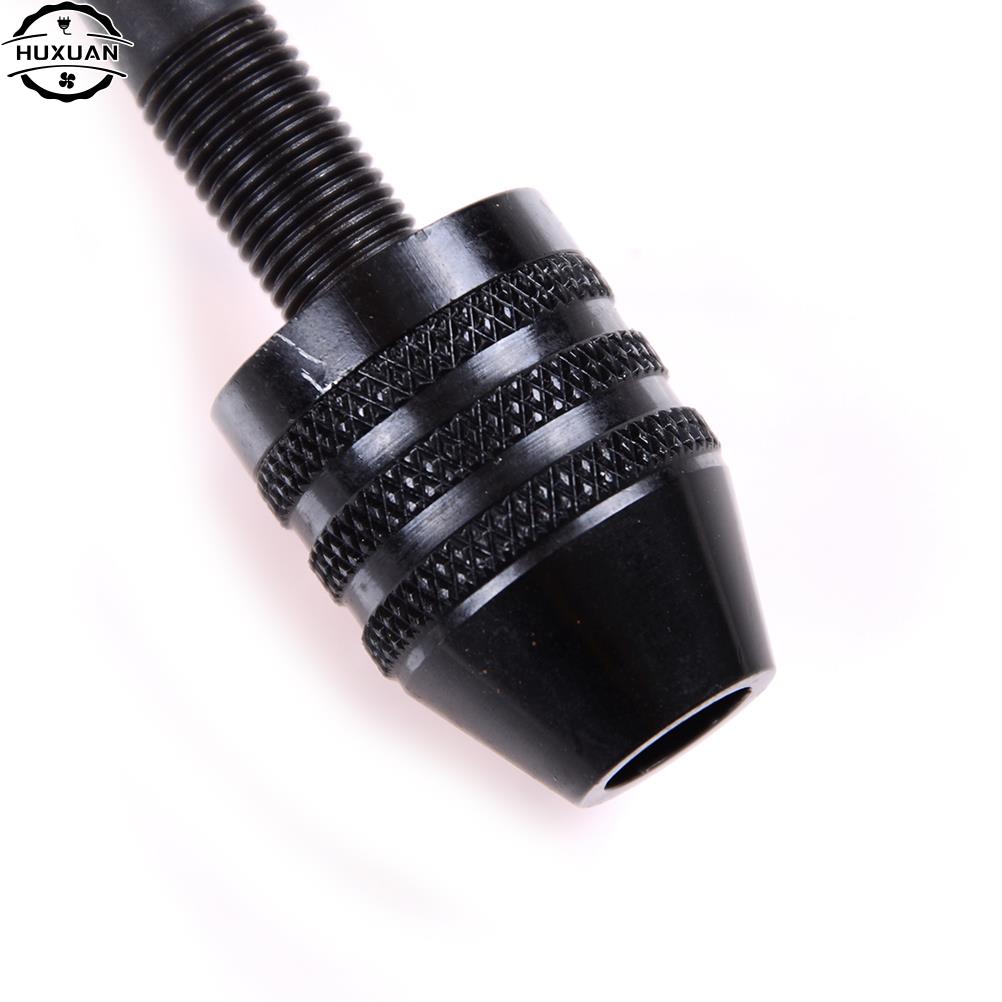 Mới Móc Khóa Mũi Khoan Chuck Tua Vít Tác Động Điều Khiển Bộ Chuyển Đổi 1/4 "6.35Mm Chuôi Lục Giác Khoan Dụng Cụ Điện Đen 0.3-6.5Mm
