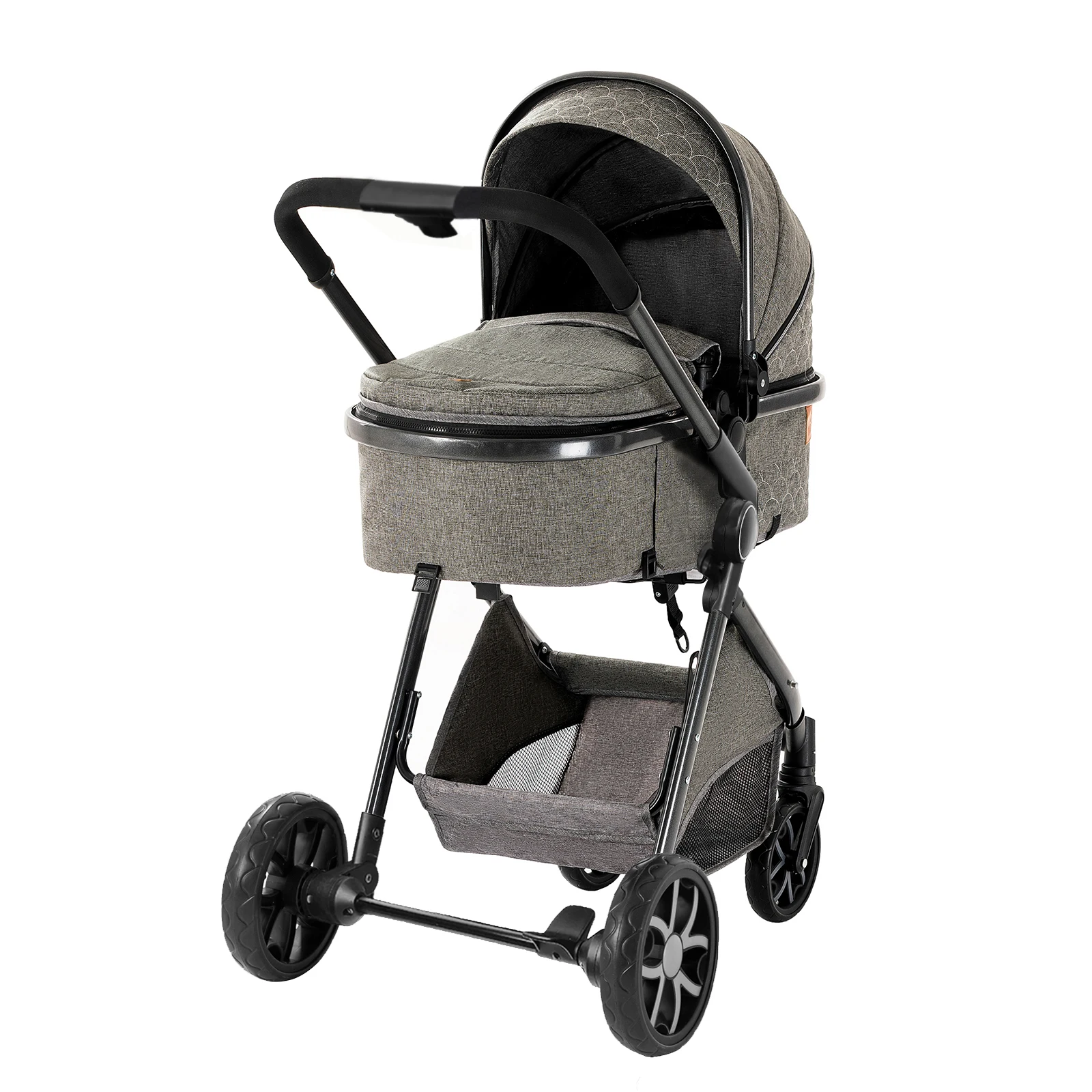 Cochecito de bebé 3 en 1, cochecito de bebé ligero, cochecito de bebé Reversible, cochecito de bebé plano con dosel