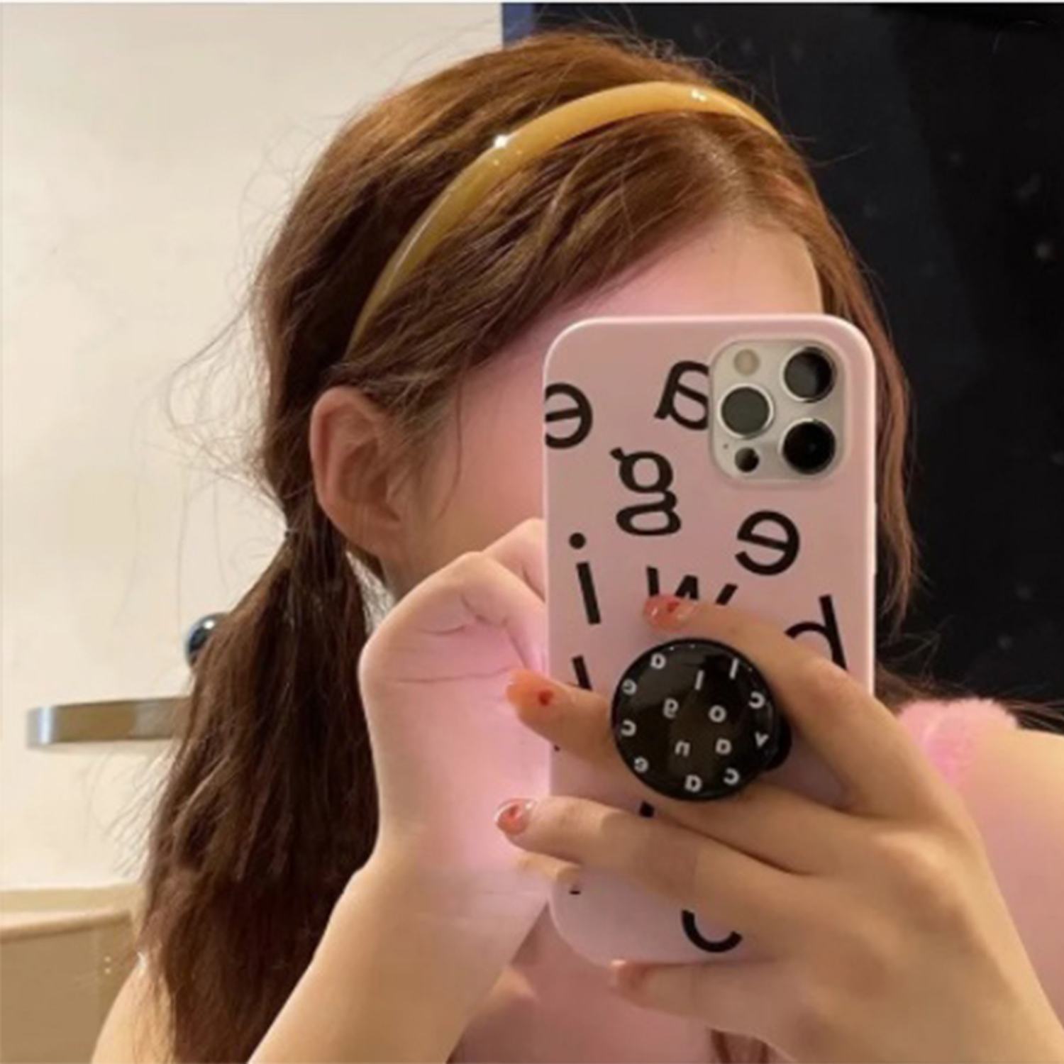 Diadema de plástico translúcido para el pelo, diadema para mujer, diadema para niña, diademas antideslizantes para el pelo, accesorios para el cabello