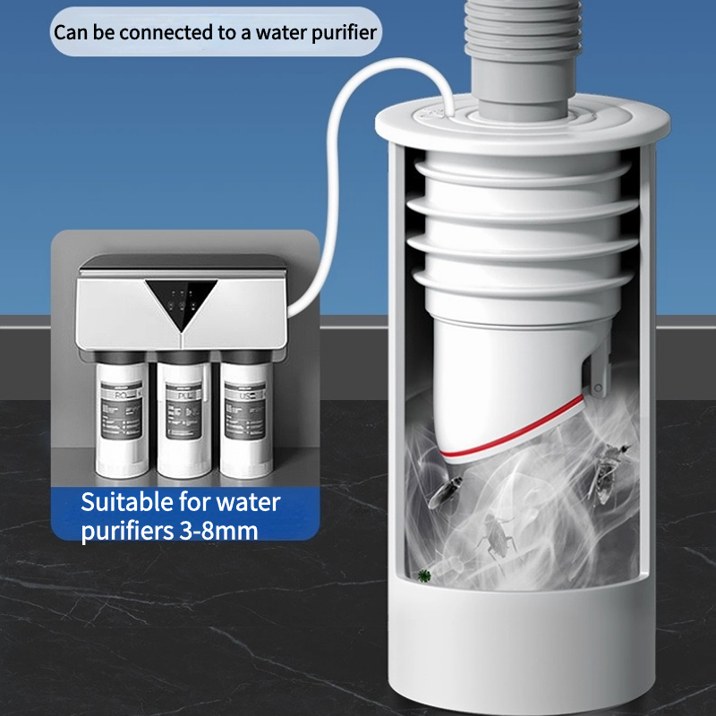 ซิลิโคนท่อระบายน้ําท่อซีลแหวนป้องกันกลิ่นท่อระบายน้ําท่อซีลแหวนปลั๊กน้ําท่อระบายน้ําชั้นท่อระบายน้ําซีล Stopper ห้องน้ํา Accessorie