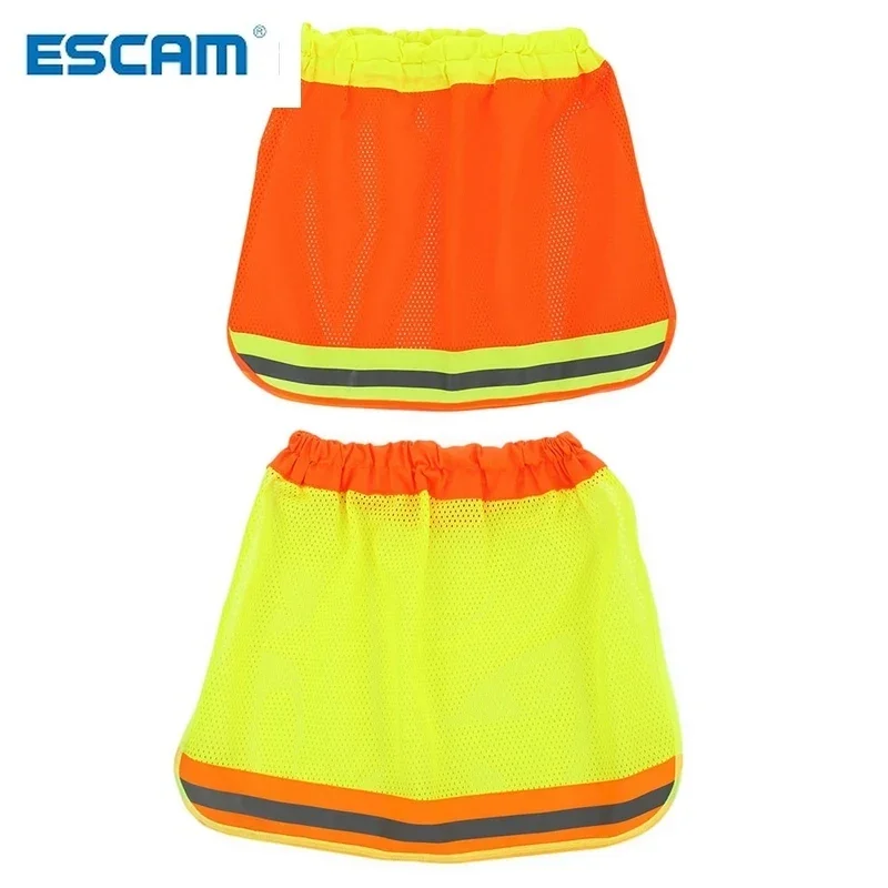 ESCAM Áo Phản Quang Dây Cổ Lá Chắn An Toàn Mũ Nón Chống Nắng Và Bảo Hiểm Nơi Làm Việc An Toàn