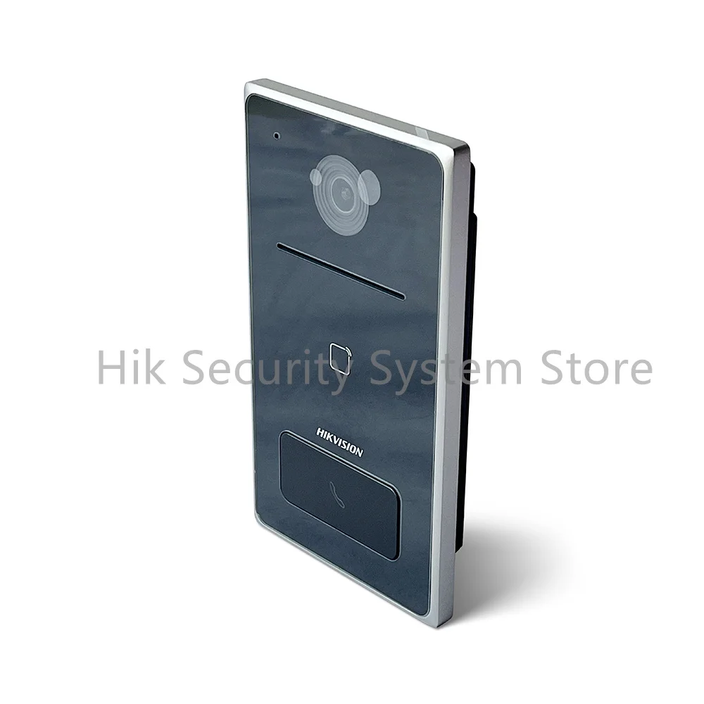 Hikvision DS-KV6133-WME1 WIFI IP Villa Door Station Vídeo Porteiro com Capa de Chuva Campainha Sem Fio