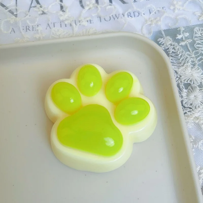 Cat PAW Squishy Anti-Stress เท้าของเล่น Squishy Taba Squishy Kedi Patisi Squishy Soft Jelly รู้สึก Squishy ตารางความวิตกกังวลบรรเทาของขวัญ