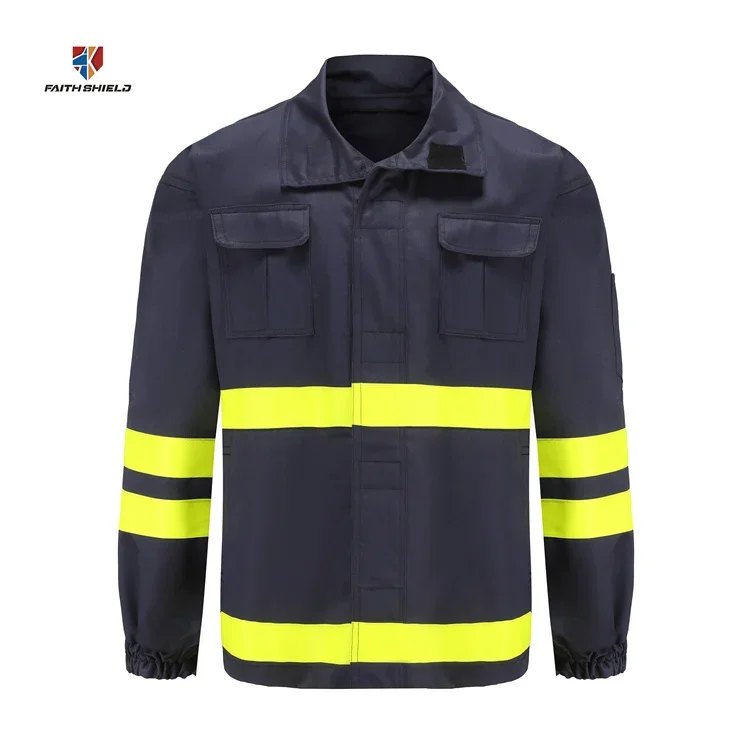Custom Reflector strip uniform proof fire flame resistance Cut-Protection Welding Heat-Protection Shop & Work Clothing women men