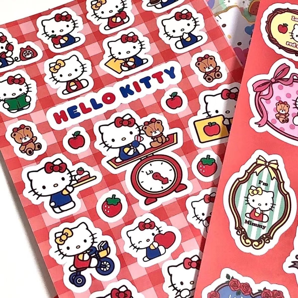 かわいいサンリオステッカー DIY ハンドアカウント日記装飾キティクロミ面白い漫画キッズガールズクリスマス誕生日ギフト報酬おもちゃ