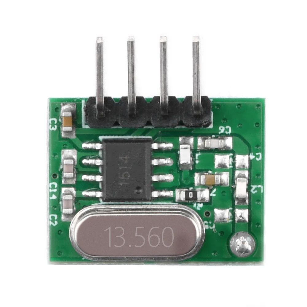 Arduino無線遠隔制御無線周波数モジュール用RX 470 433 MHZスーパーヘテロダイン無線周波数送受信モジュール