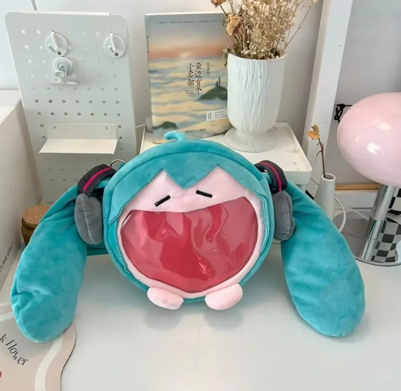 Bolso de hombro Hatsune de 24 × 22cm, mochila nueva, bonita Chica de Anime, mochila Kawaii de dibujos animados, bolso para estudiantes, paquete de regalos para niños, juguetes