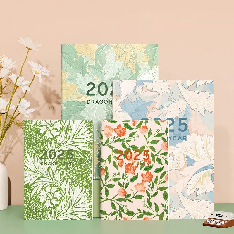 2025 Planner Notebook Annual Calendar Budget Notepad Kawaii Planners Diary Daily To Do List Schedule Organizer Office Supplies