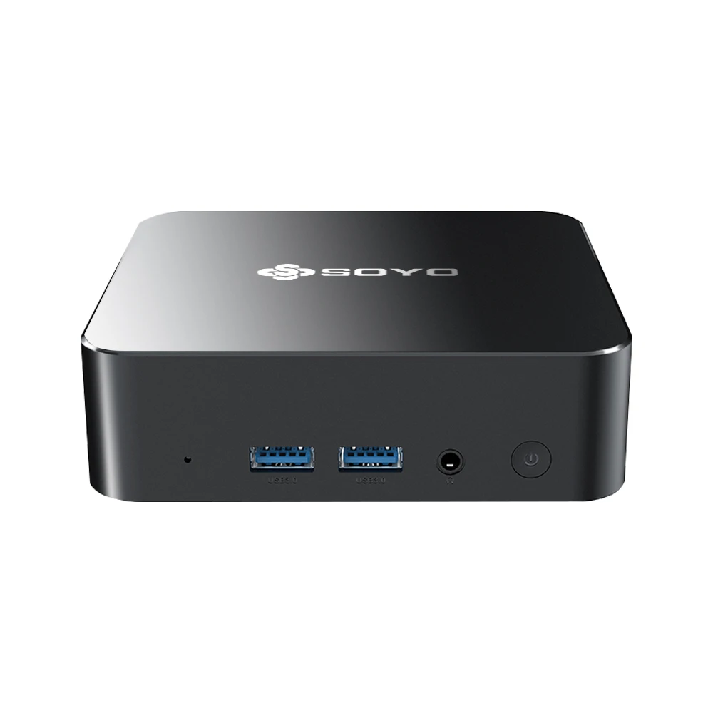 SOYO Mini PC Intel Alder Lake N150 Windows 11 Pro MiniPC 16 GB DDR4 512 GB PCIe M.2 SSD WiFi 6 BT5.2 Desktop Computer