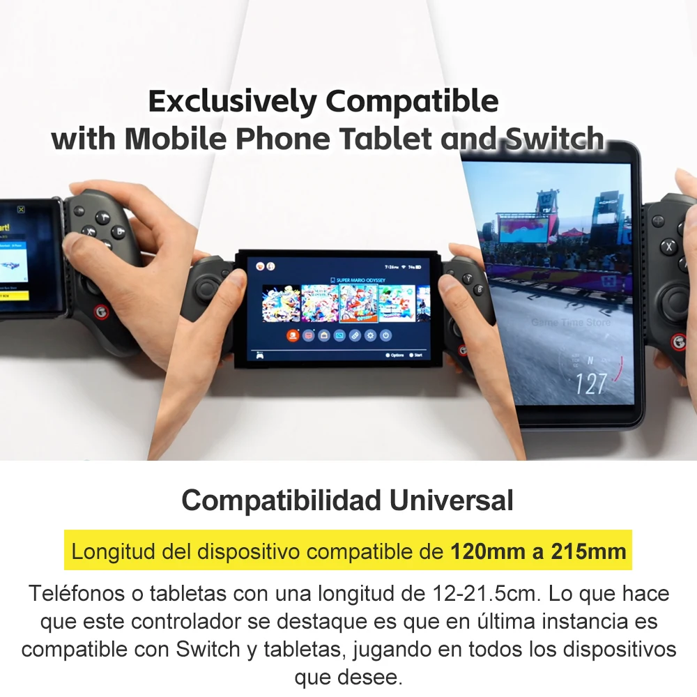GameSir G8 Plus G8+ Bluetooth Gamepad Mobile Controller with Hall Effect Joystick For NS PC Android Phone Cloud Gaming Custom