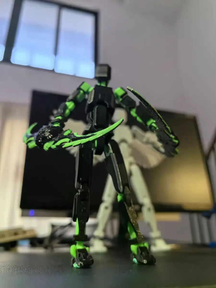 Multi-Jointed Movable Shapeshift Robot 3D Printed Mannequin Dummy Lucky 13 Robot movable figures adult toys children's toys