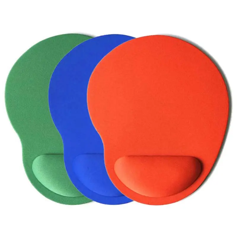 Ergonomic WRIST REST แผ่นสีทึบ EVA Pad สายรัดข้อมือสบายลื่น MICE MAT Soft Mousepad สําหรับ PC คอมพิวเตอร์แล็ปท็อป