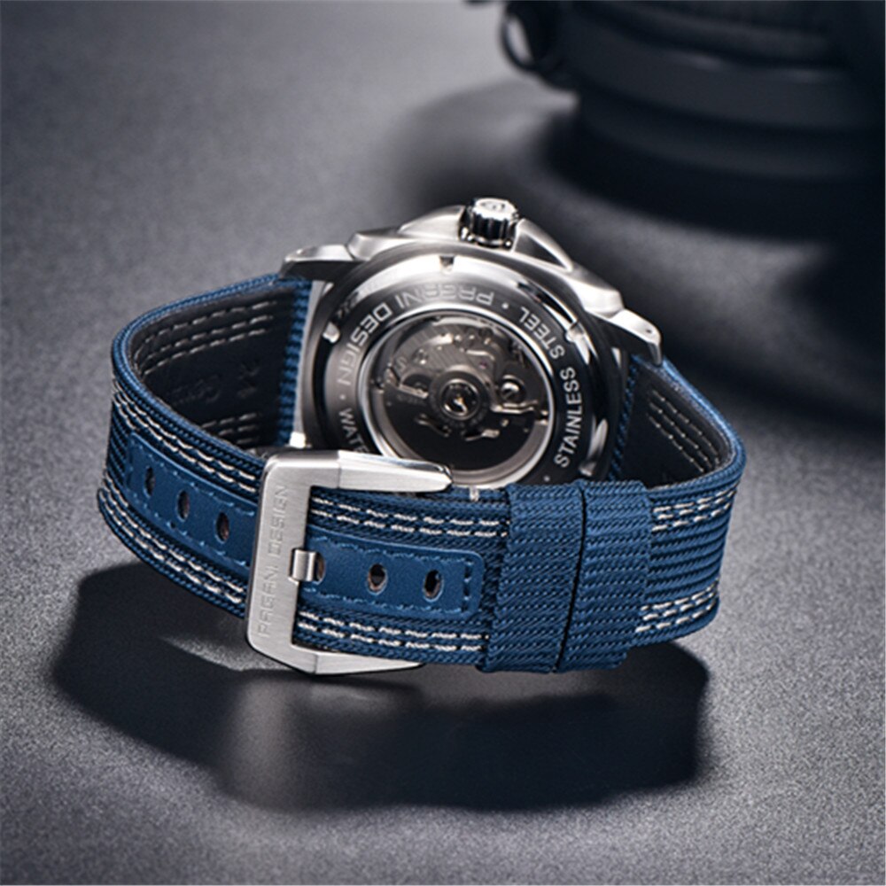 Reloj mecánico deportivo de marca PAGANI para hombre, reloj de 200M resistente al agua, reloj masculino, 2024 nuevo