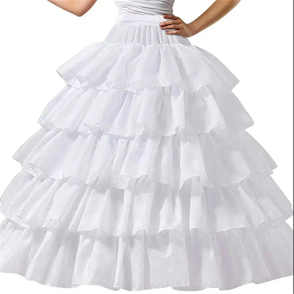 Bridal Wedding Petticoat Underskirt Ball Gown Crinoline Slip Underskirt Bridae Prom Dress Petticoats