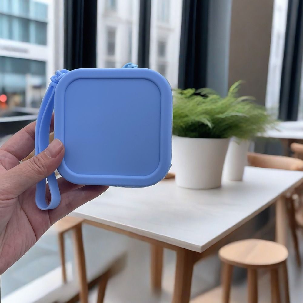 Vintage siliconen organisator portemonnee portemonnee waterdichte rits oortelefoon tas reisetui studenten