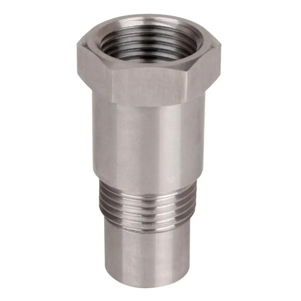Adaptador do sensor do oxigênio do carro do aço inoxidável, Mini Sensor, Espaçador para M18X1.50, Speci, Auto Acessórios