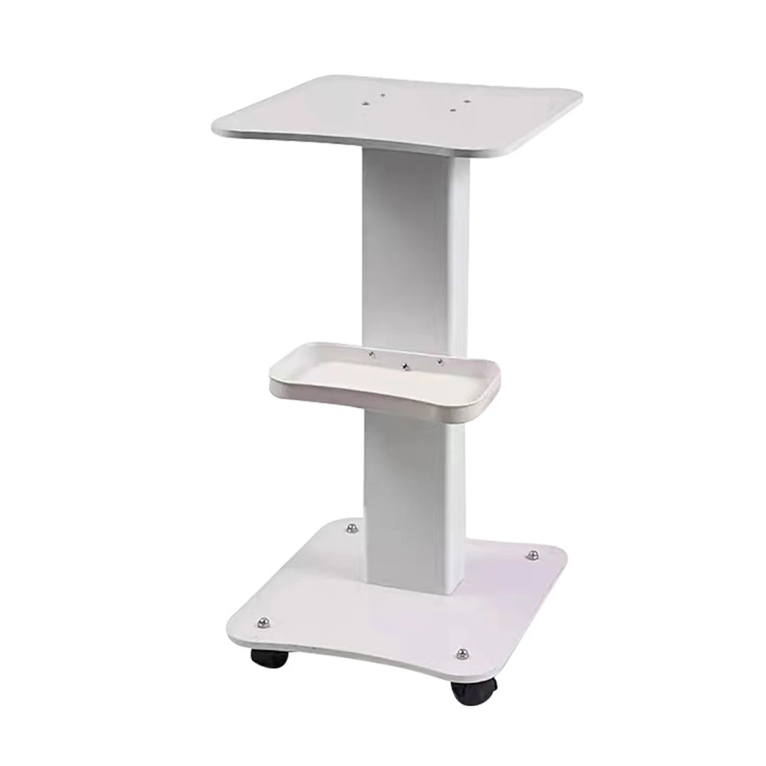 Carrello per strumenti per capelli di bellezza carrello per salone di rotolamento in alluminio per SPA carrello per salone di bellezza