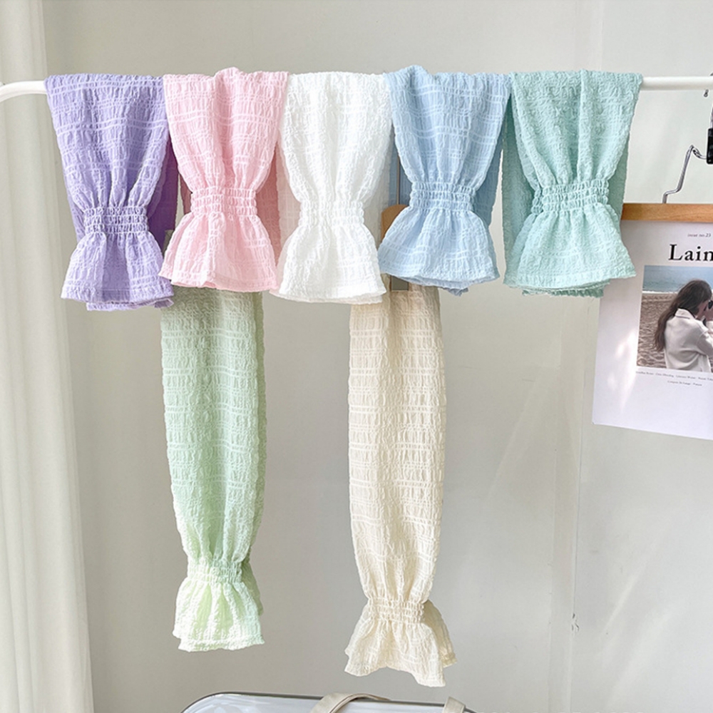 Verão longo luvas sem dedos mulheres mangas de proteção solar luvas de renda malha condução braço manga protetor solar uv respirável luvas