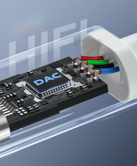 USB-C to 3.5mm Audio Headphone Adapter - HiFi 2 Pack Compatible with Apple iPhone 17 16 15 SamsungType C to Cord Jack Dongle Ada