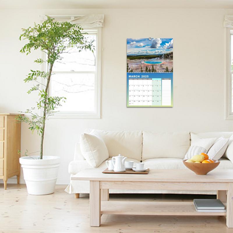 2025 Calendar For Wall January 2025 To December 2025 Calendar Aesthetic Calendar To Track For Appointments Art Home Wall