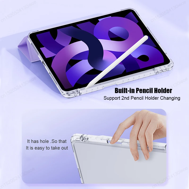 Para iPad A16 11th 10 10th 10,2 9th 8th 7th 9,7 6th Genera Funda para tableta para iPad Air 6 7 11 2025 5th 4th 10,9 Funda
