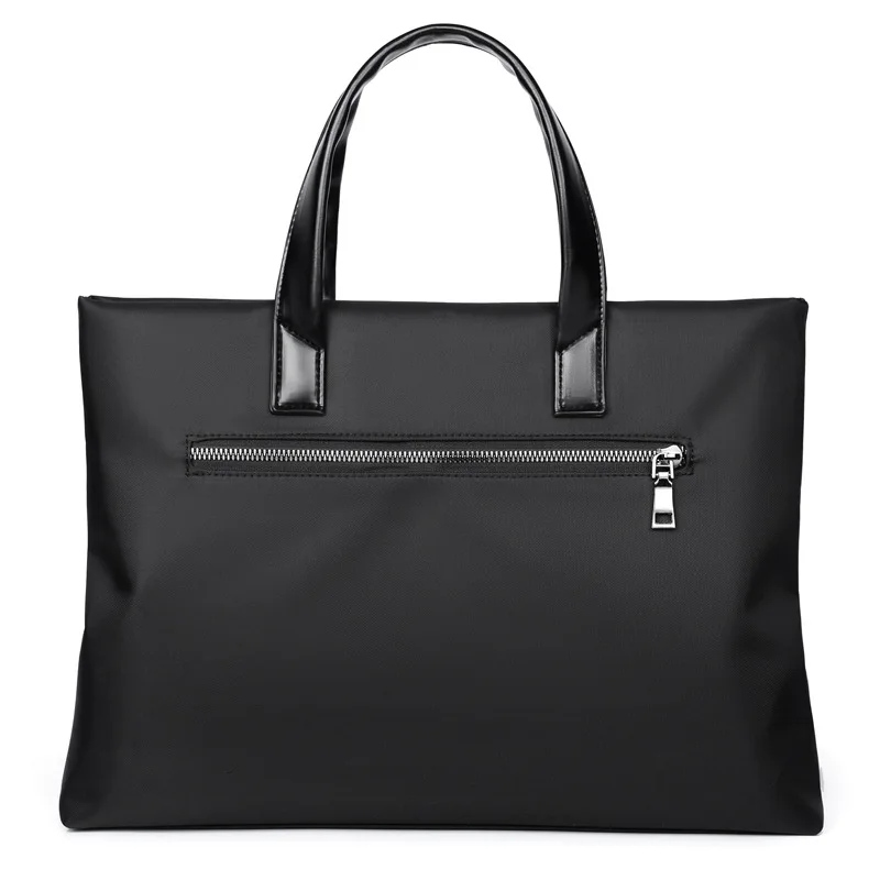 2025 New Briefcase Portable Document Bag Large Capacity Business Men's Bag Computer Bag Public Document