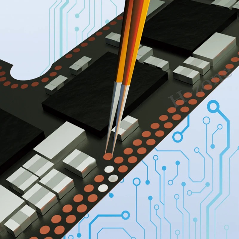 B＆R IC-08A Szybki Łącznik Lutowniczy do Naprawy Punktowej, Bez Utraty Przewodów, do Naprawy Punktowej, Łącznik Lutowniczy do Naprawy Płyt Lutowniczych w Telefonach