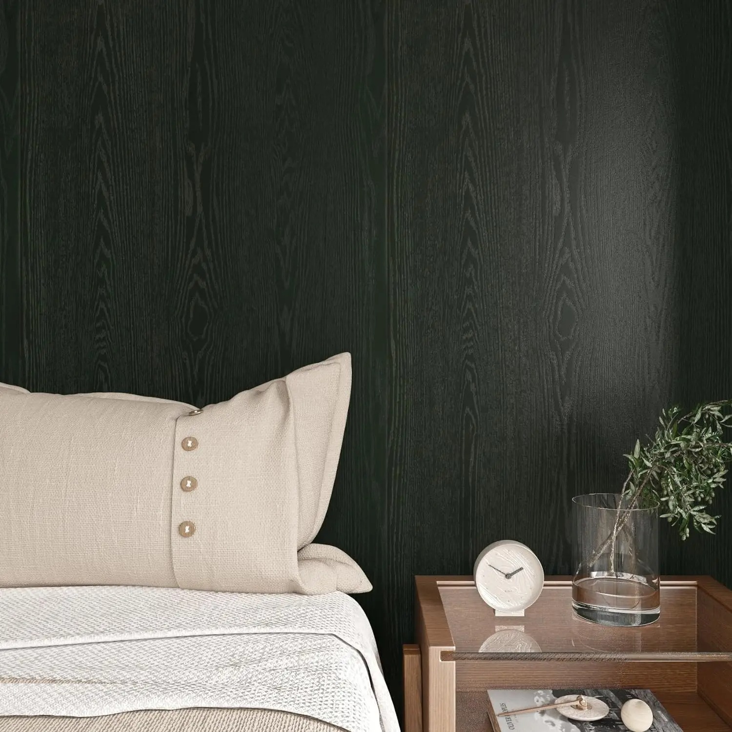 Adesivo de grão de madeira de 55cm, papel de parede autoadesivo de alta qualidade, adequado para bancadas de cozinha, armários, mesas, paredes, renovação