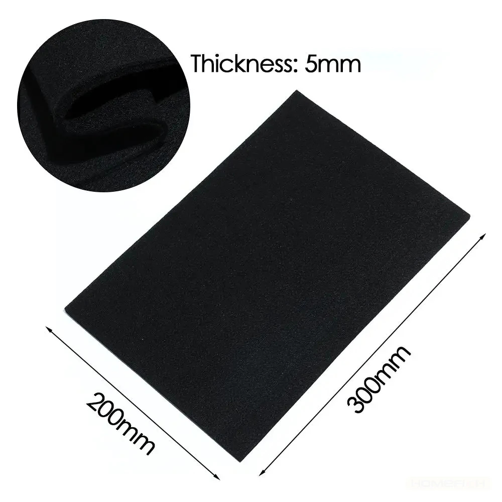 Fireproof Pad Black Welding Protective Blanket Insulation Pad High-Temperature Working Pad 30 * 20cm Fireproof Durable Camp