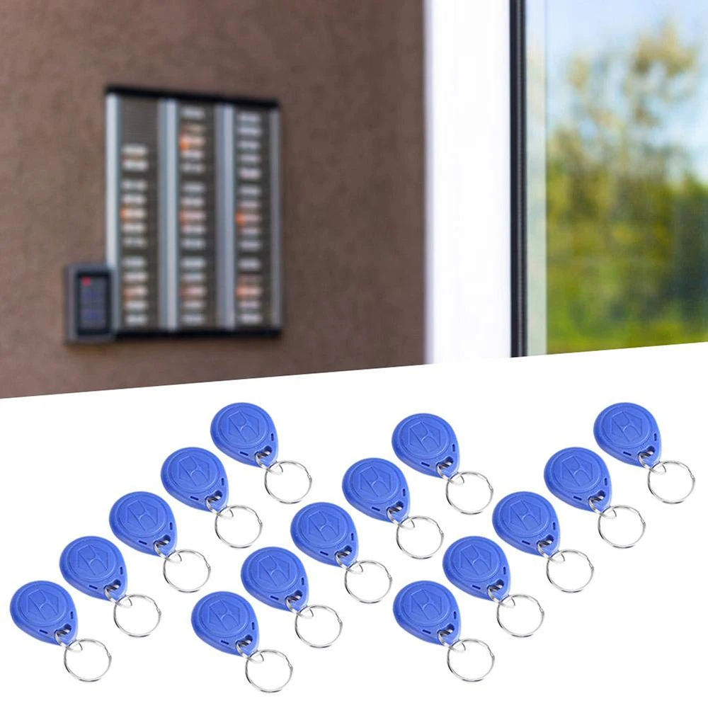 50 stks Beschrijfbare 125 KHz RFID Keyfob Proximity voor ID HID Card Token Tag Herschrijfbare T5577/CET5577 Universele Blauwe Lege Tags