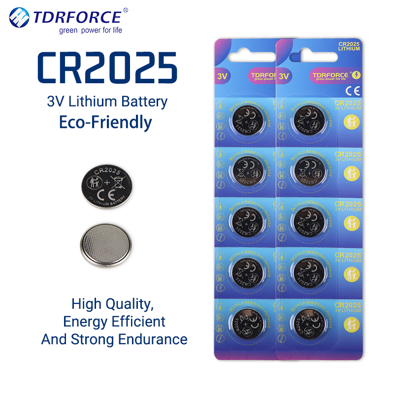 5-100 шт. CR2025 батарея 3 В литиевые батарейки cr2025 батарейки-таблетки для часов калькулятор игрушки автомобиль пульт дистанционного управления батарейка-таблетка
