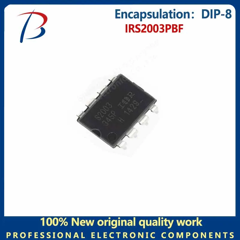 Chip externo do interruptor do drive de ponte, pacote IRS2003PBF, MERGULHO-8, 10 PCes