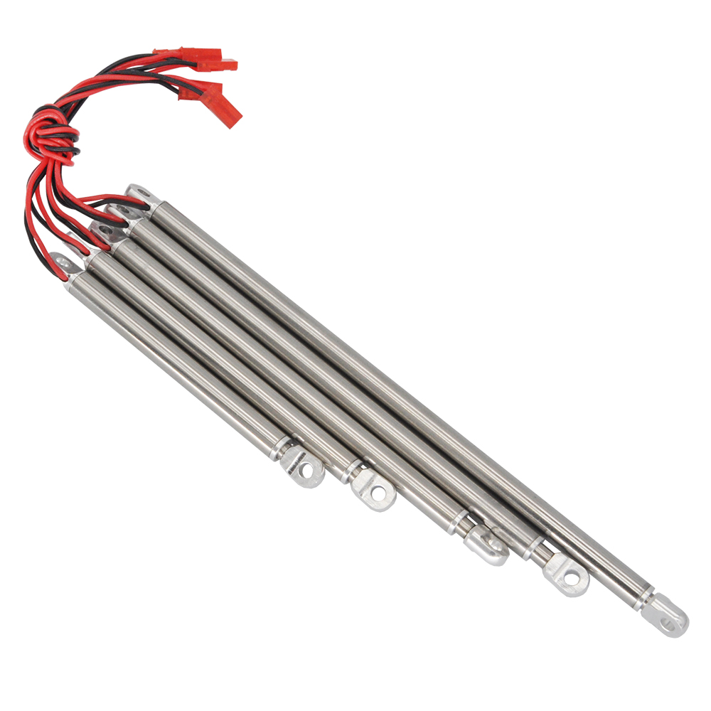โลหะไฟฟ้า PUSH Rod 10/30/ 50/ 80/100/130 มม.มอเตอร์ในตัว 3 V-6 V พัตเตอร์สําหรับ RC รถบรรทุกรถเรือ DIY หุ่นยนต์รุ่น