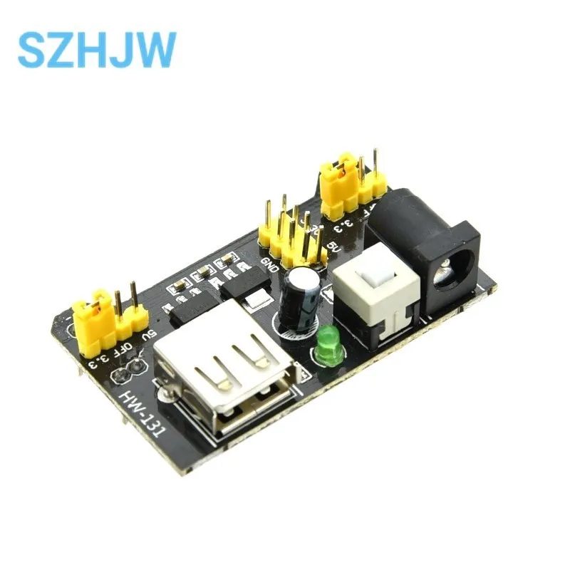 3.3V/5V MB102 Bo Mạch Mô Đun Nguồn + MB-102 830 Điểm Nguyên Mẫu Bánh Mì Ban Cho Arduino + Tặng 65 Dây Nhảy Dây Sỉ
