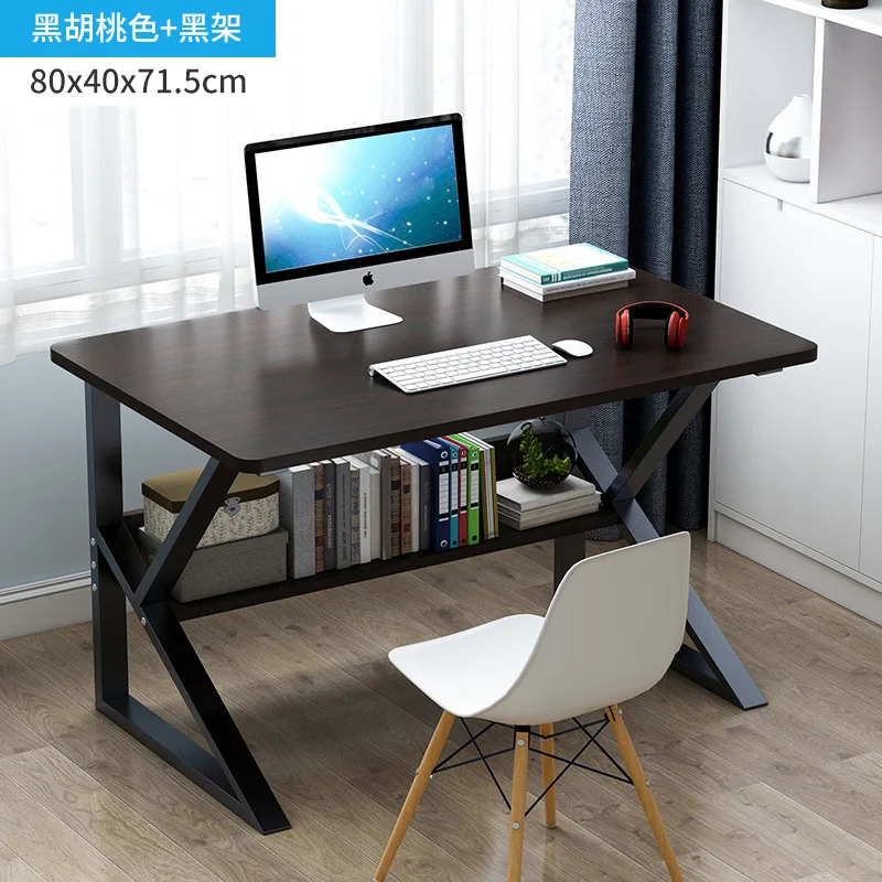 Escritorio moderno para el hogar, mesa de oficina, mesa de escritura para estudiantes de escuela primaria, mesa de aprendizaje para dormitorio, 80x40x71,5 cm