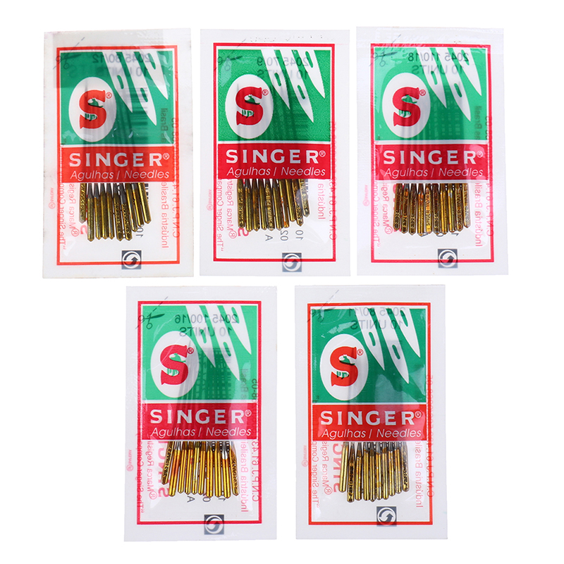 50 X Mix Size Singer Needles Household Sewing Machine Needle