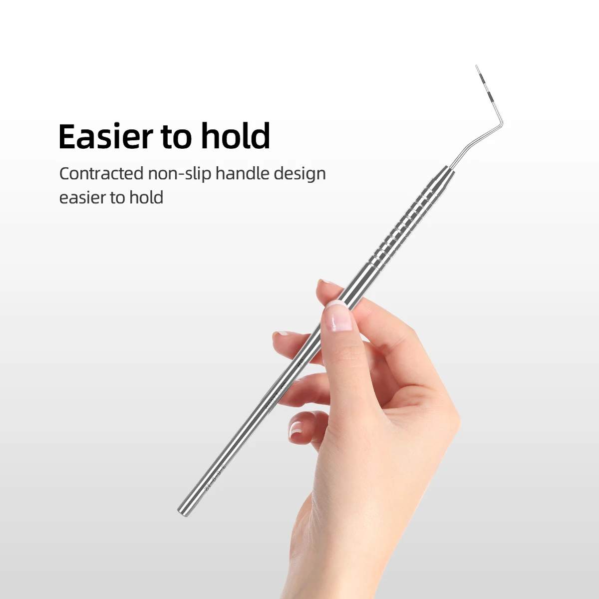 1PC Dental Parodontale Sonde mit Skala Edelstahl Instrument Werkzeug Endodontie Ausrüstung Sonde 1/2/3/4/5/6/7/8 #   Länge 16 cm