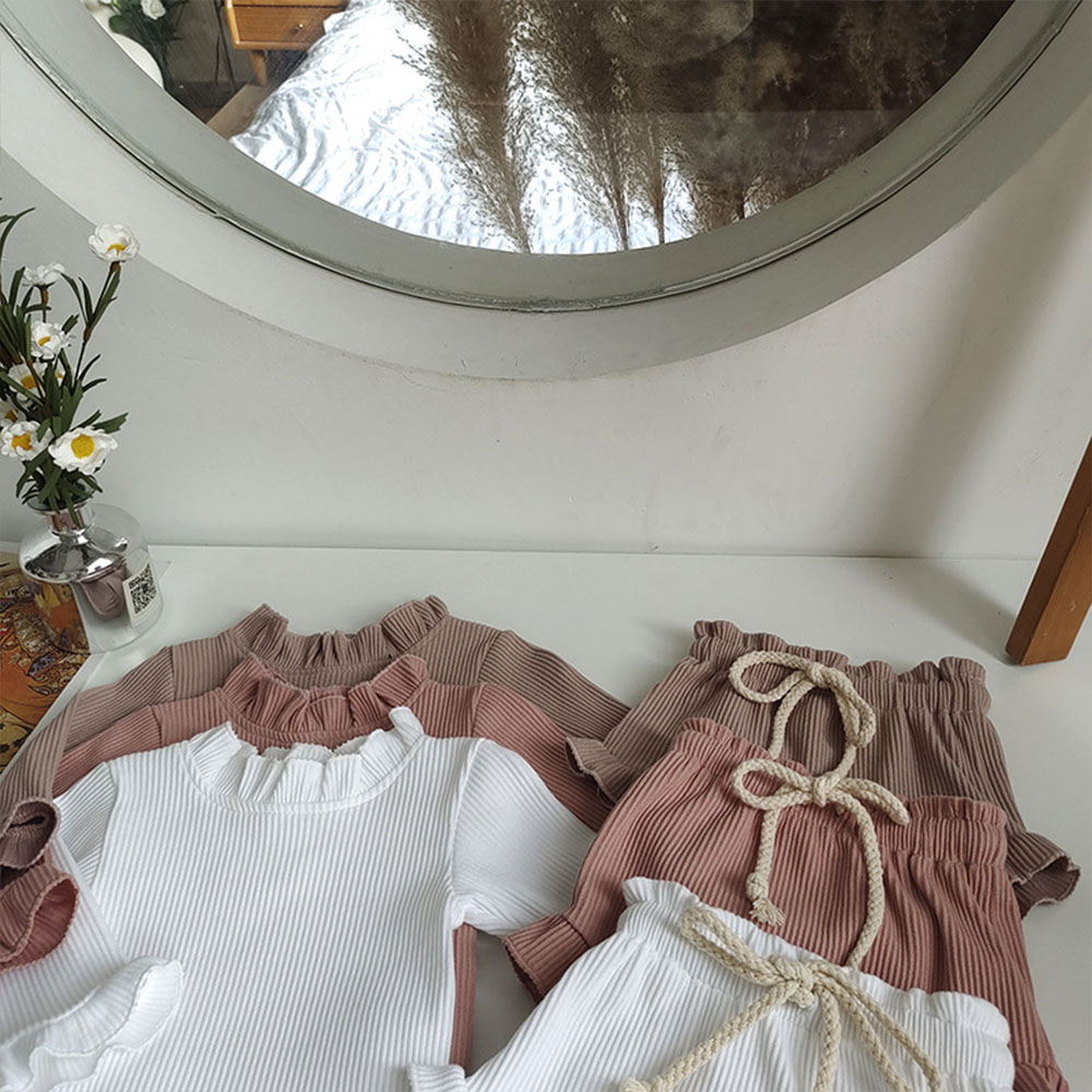 Nueva ropa de escalada bordada a rayas de otoño para bebé con conjunto de diadema, mono de bebé personalizado para niña