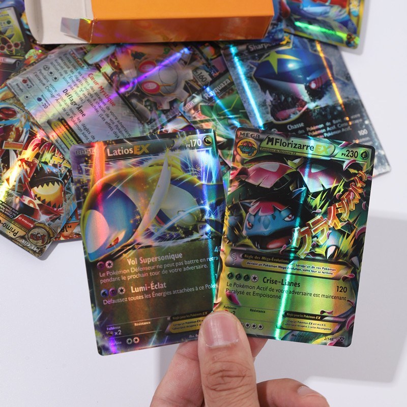 20 piezas nuevas tarjetas Pokemon francesas Vstar V GX MEGA TAG TEAM EX juego tarjeta de batalla gran oferta