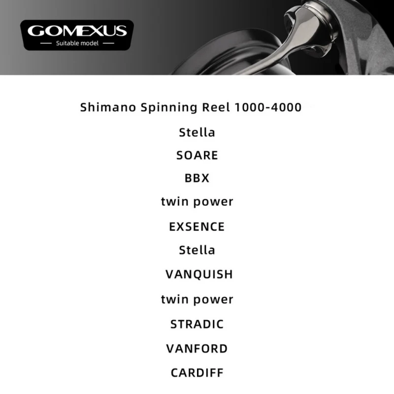 Gomexus Line Roller For Shimano Stella Twin Power Stradic Vanford Vanquish Soare Exsence Spinning Fishing Smooth Accessory