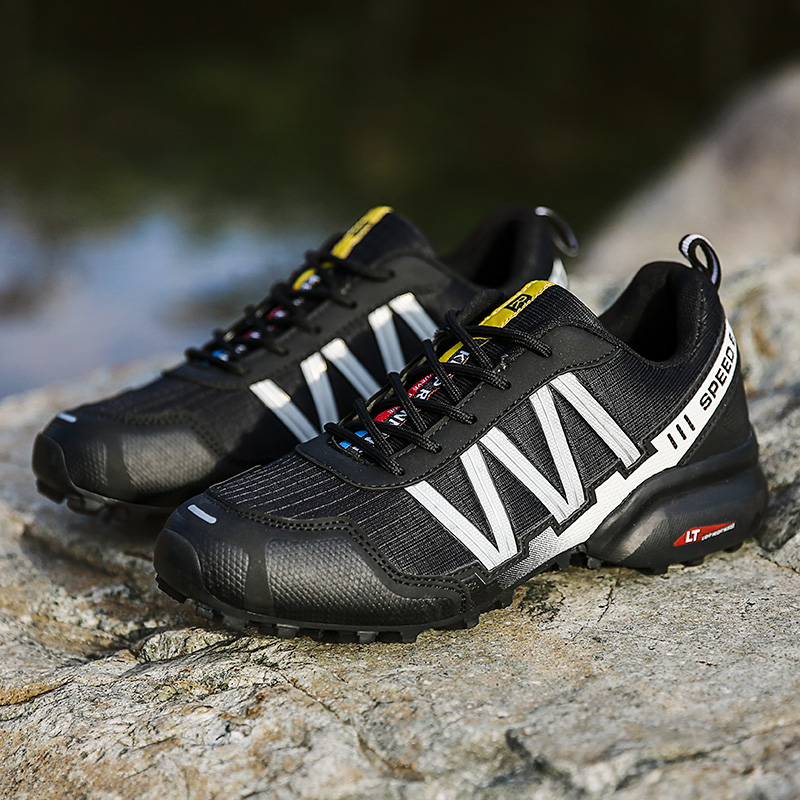 Men's Trail Running Shoes Fashion Walking Hiking Sneakers for Men Training Shoe Outdoor Snearker Mens Casual Workout Footwear